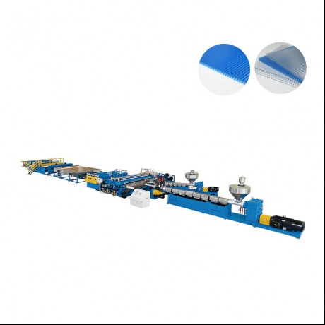 PC PP PE Palasitika Hollow Kolisi Vaega Extrusion Line