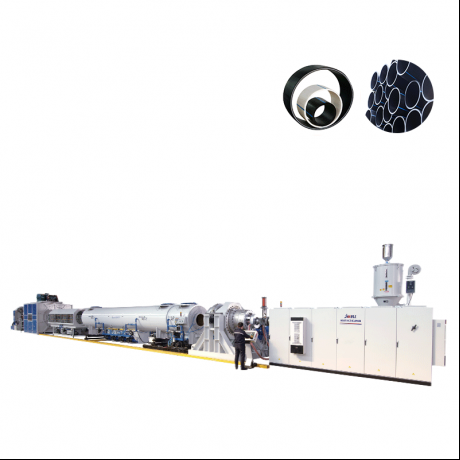 Paipa sapalai HDPE / Paipa Paipa Malosiaga-faʻasao ma Maualuga Speed ​​Extrusion Line