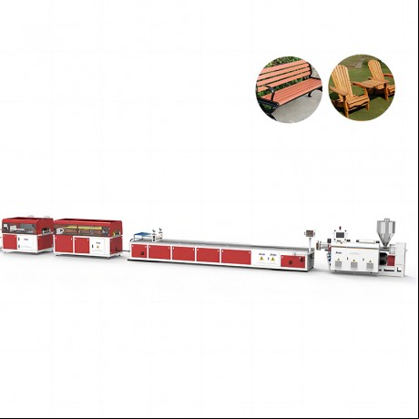 Tasi-screw WPC(foaming) Extrusion Line Mai Jwell Saina mo tulaga maualuga