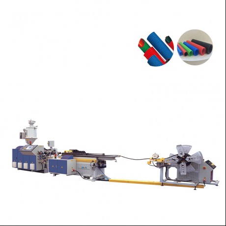 PA / PE / PP / PVC tasi puipui, lua-pa corrugated paipa laina extrusion