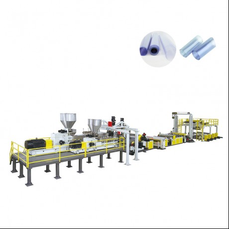 Twin Screw Dyer-leai se totogi Vented PET Sheet Extrusion Line