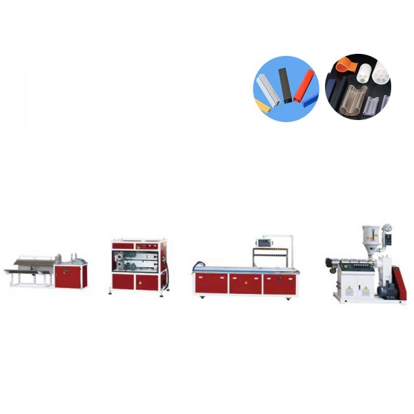 JWELL PVC PP PE PC ABS Laititi Profile Extrusion Laina