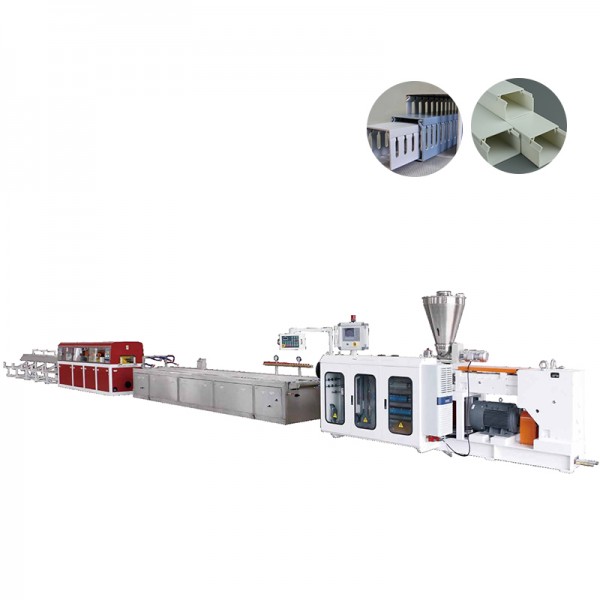 JWELL PVC Palasitika ogalaau Extrusion Laina